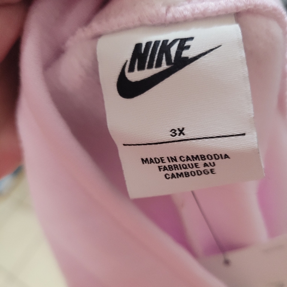 Nike Women's Pink Soosh Pants 3X Regular Fit SweatPants New With Tags - Picture 4 of 4